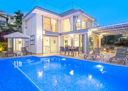 Villa Ecrin - Plaja Yakın Villa - Deniz Manzaralı Villa -Villa Paketi
