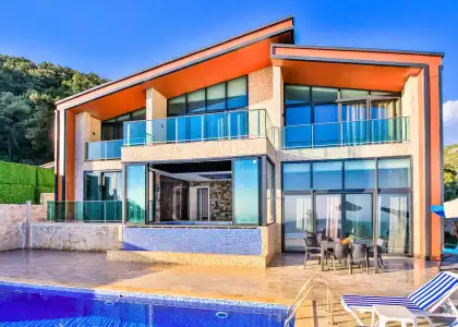 Villa Kalist 1, ısıtmalı havuz,korunaklı villa-villapaketi