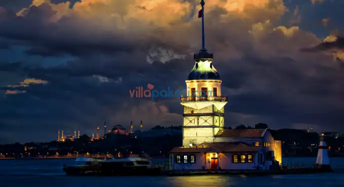Kız Kulesi: Boğazın Yalnız Prensesi ve Sonsuz Aşkın Efsanesi | Villapaketi.com