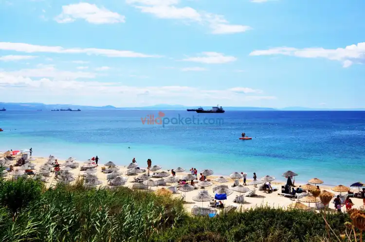 Çanakkale Papaz Plajı | Villapaketi.com